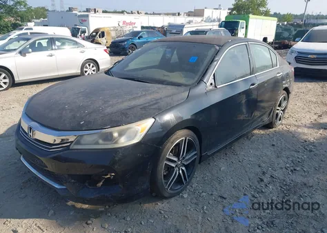 2016 Honda Accord Sport z USA, uszkodzony, nr VIN 1HGCR2F51GA015548